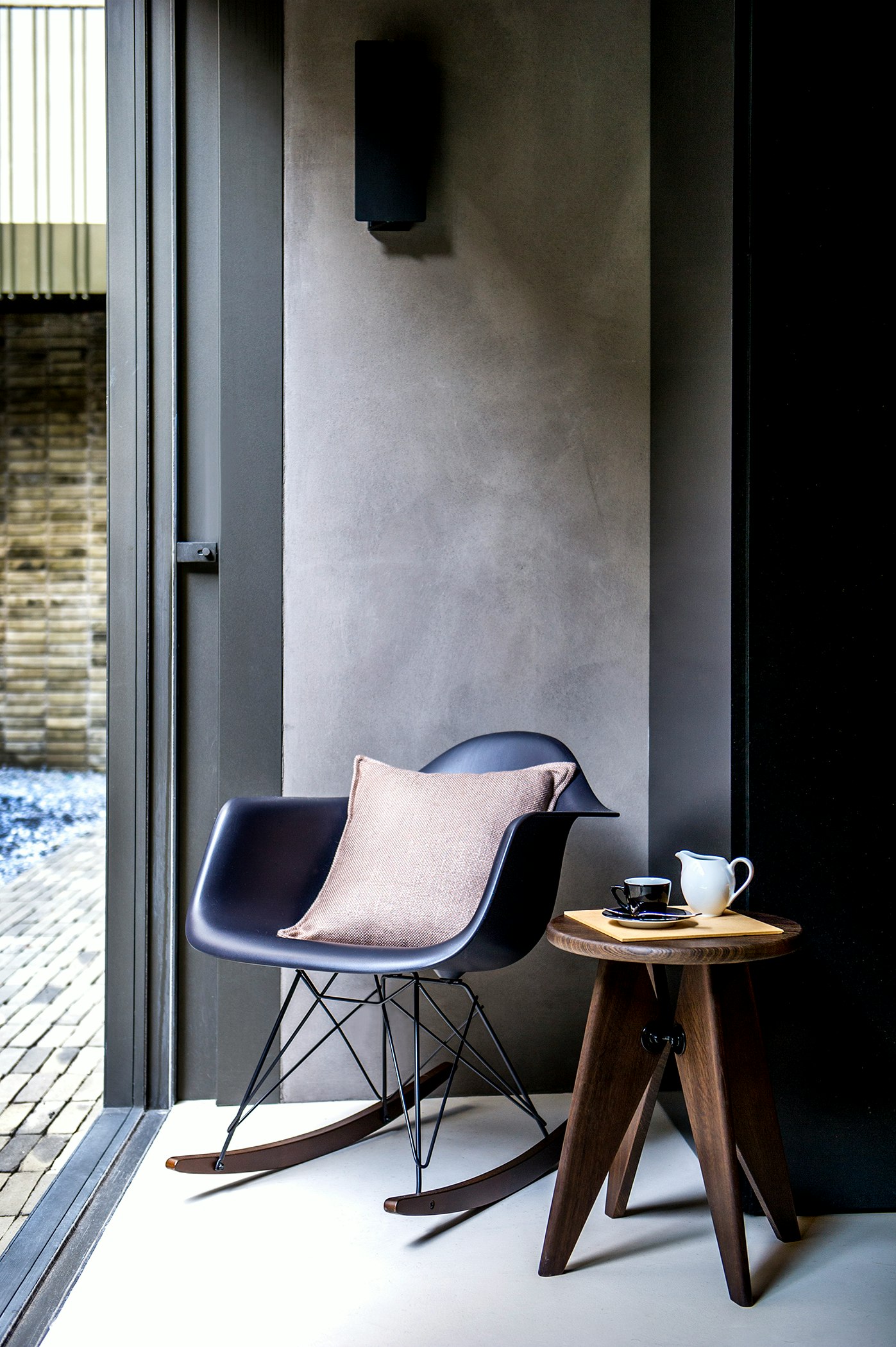 Prouv&eacute; Tabouret Bois