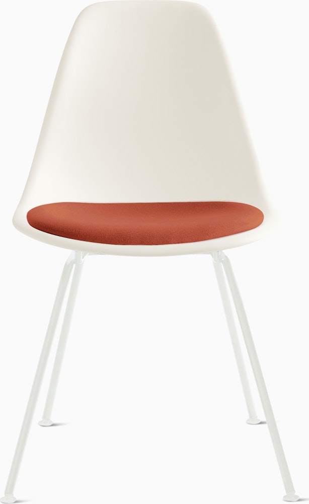 Eames Recycled Plastic Side Chair with Seat Pad
