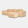 Muse Sofa - 3 Seater with Muse Ottoman