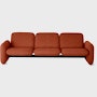 Wilkes Modular Group Three Seat Sofa - Whim,  Terra Cotta