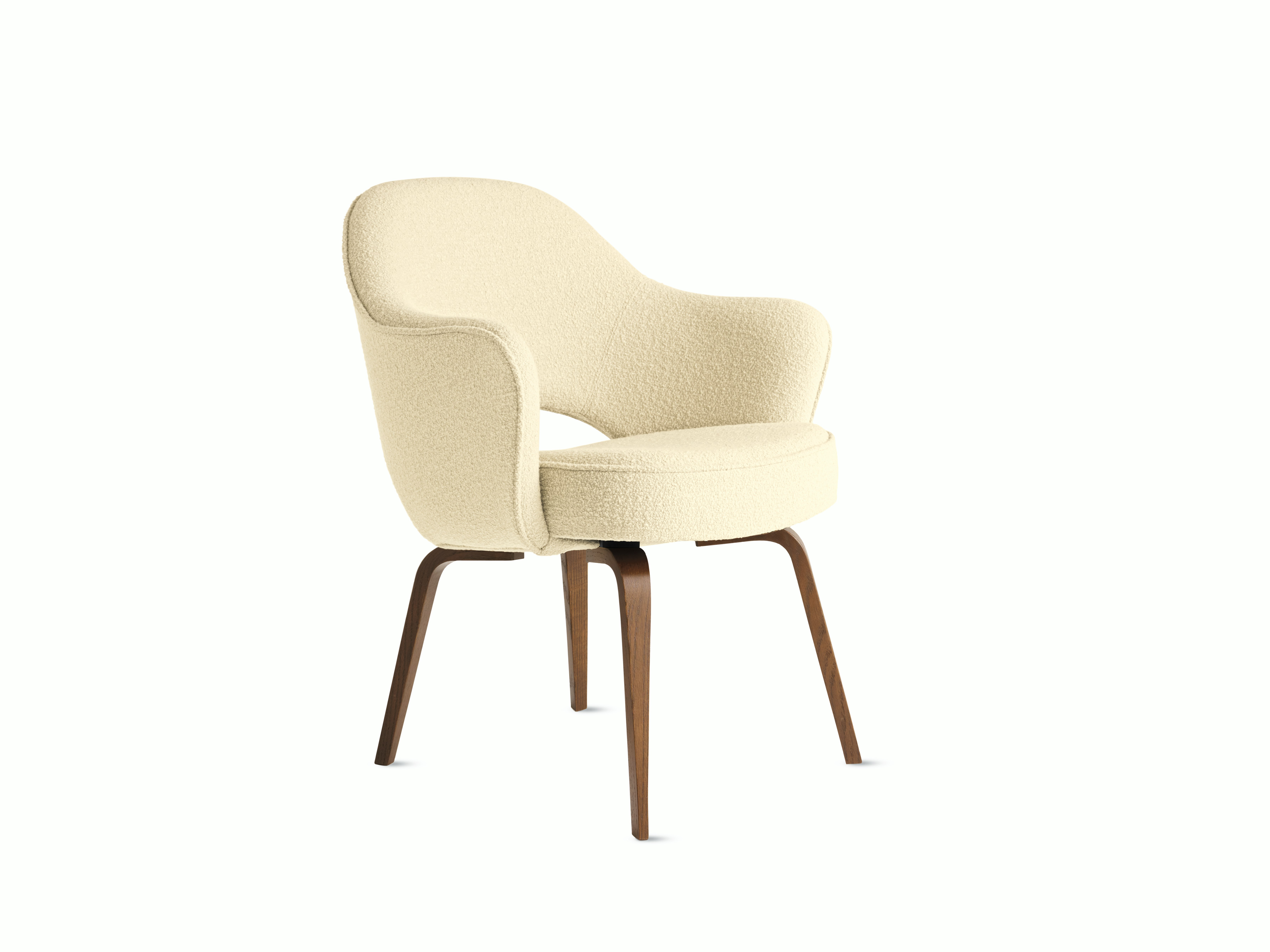 Saarinen Executive Armchair with Wood Legs