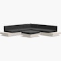 Platform One Corner Sectional with Ottoman Platform One Corner Sectional with Ottoman