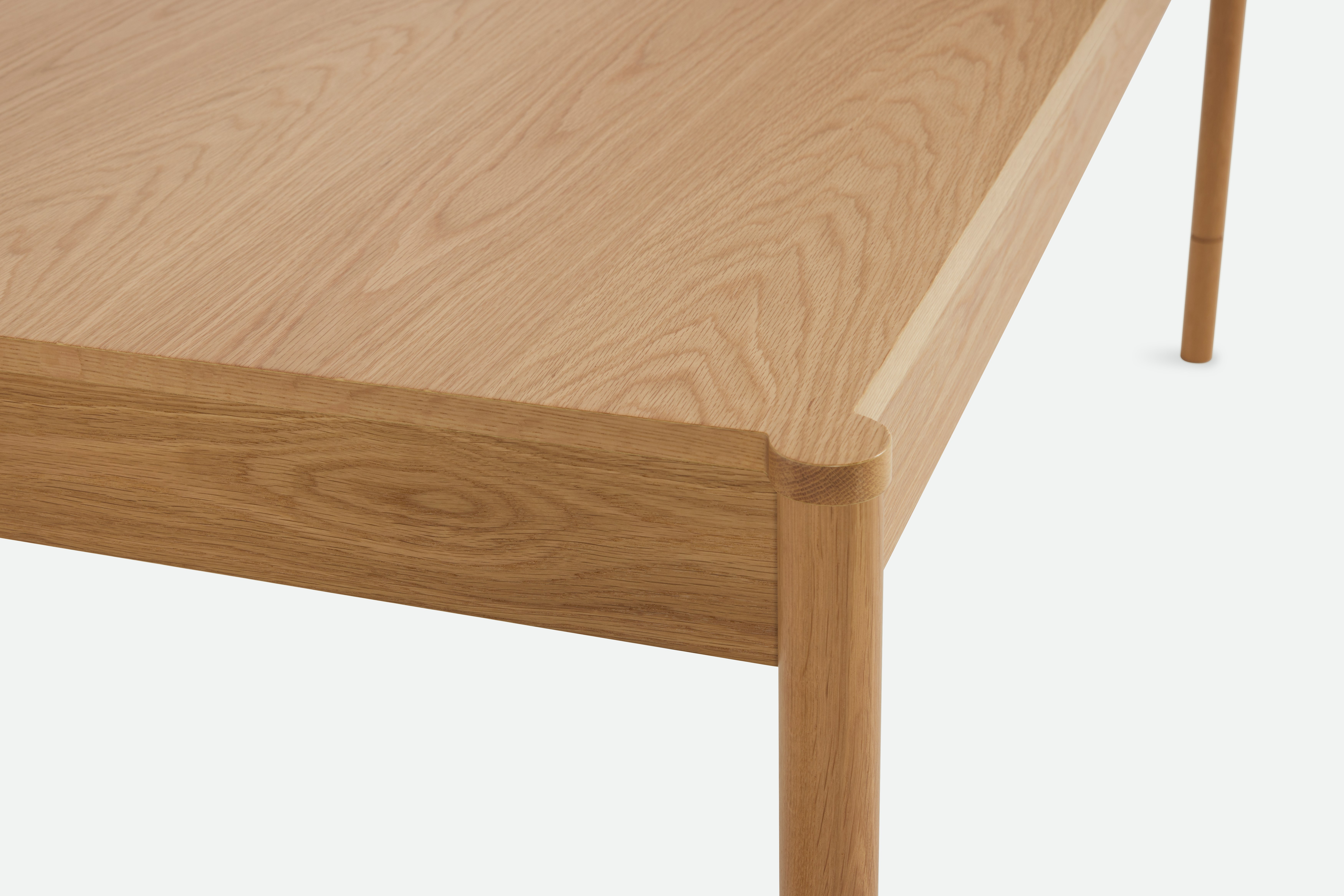 Morrison Dining Table - 76",  Veneer,  Oak