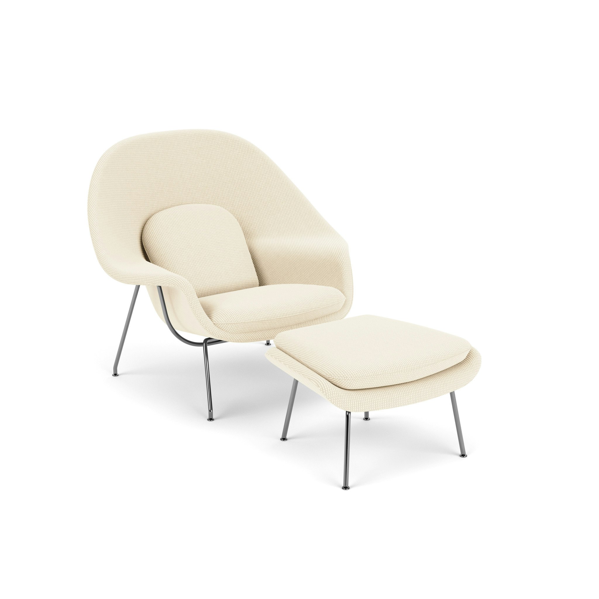 Womb Chair and Ottoman