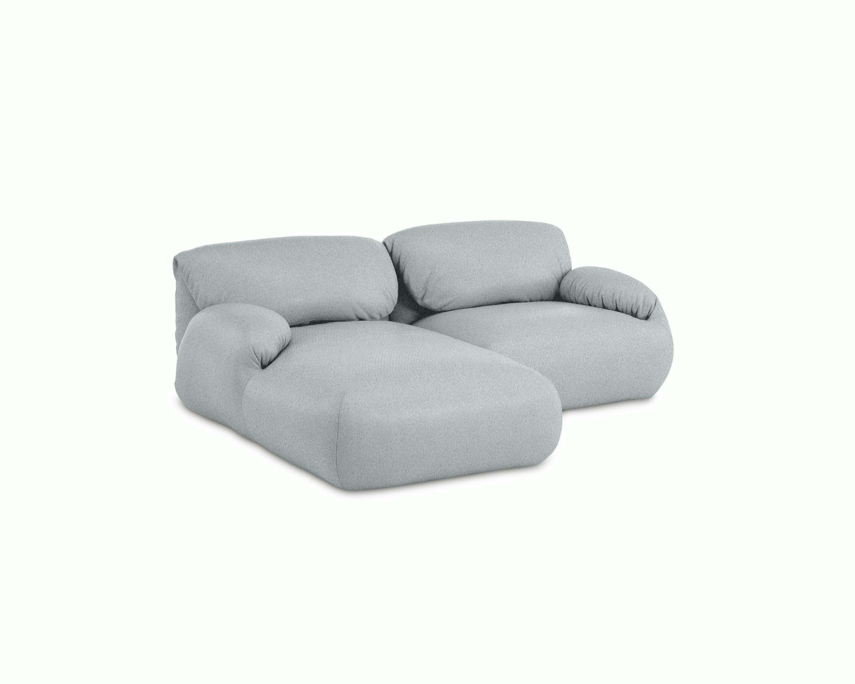 Luva Modular 2 Seat Sectional  - Left