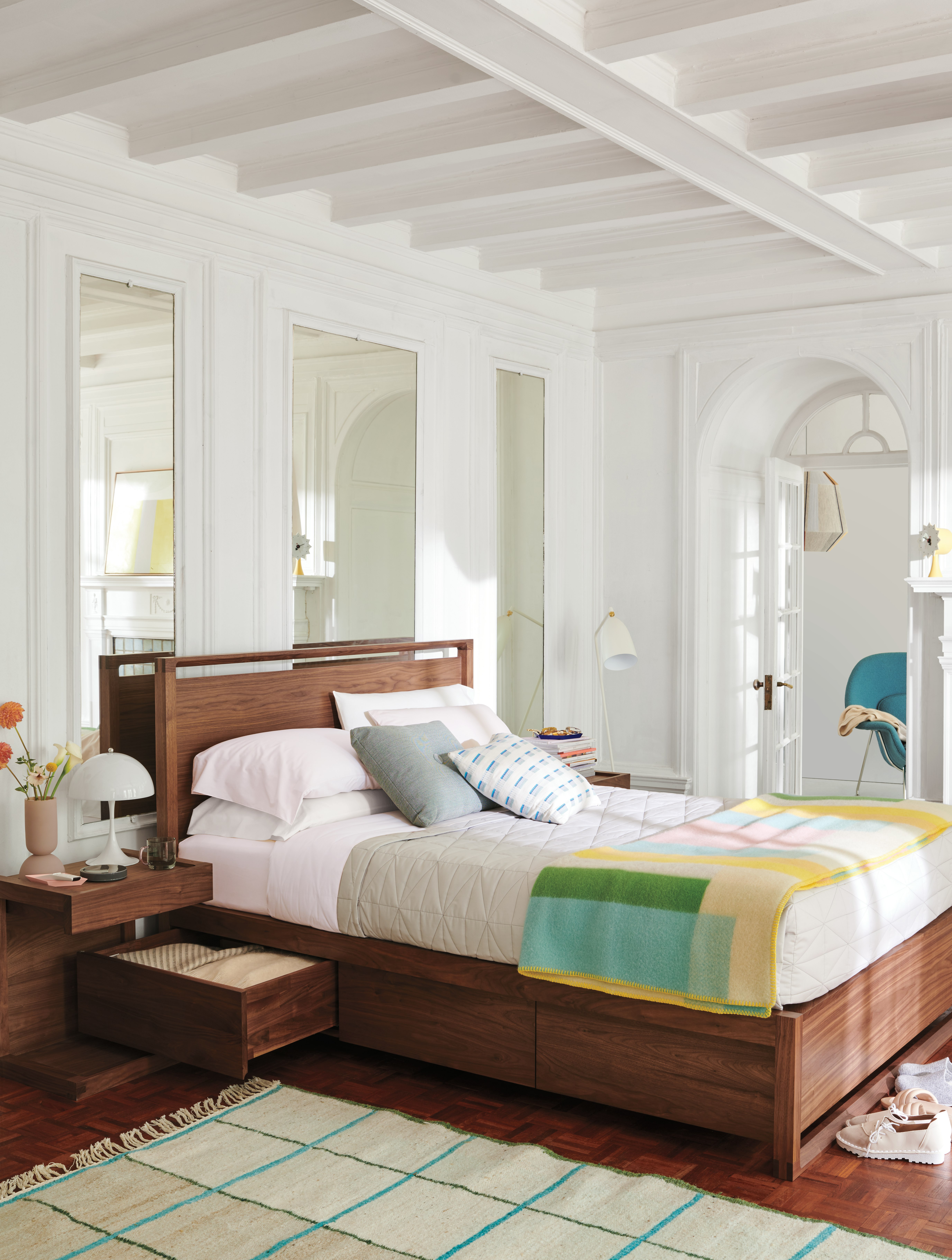 Matera Bed High Headboard