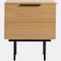 Elemental Bedside Table - white-oak