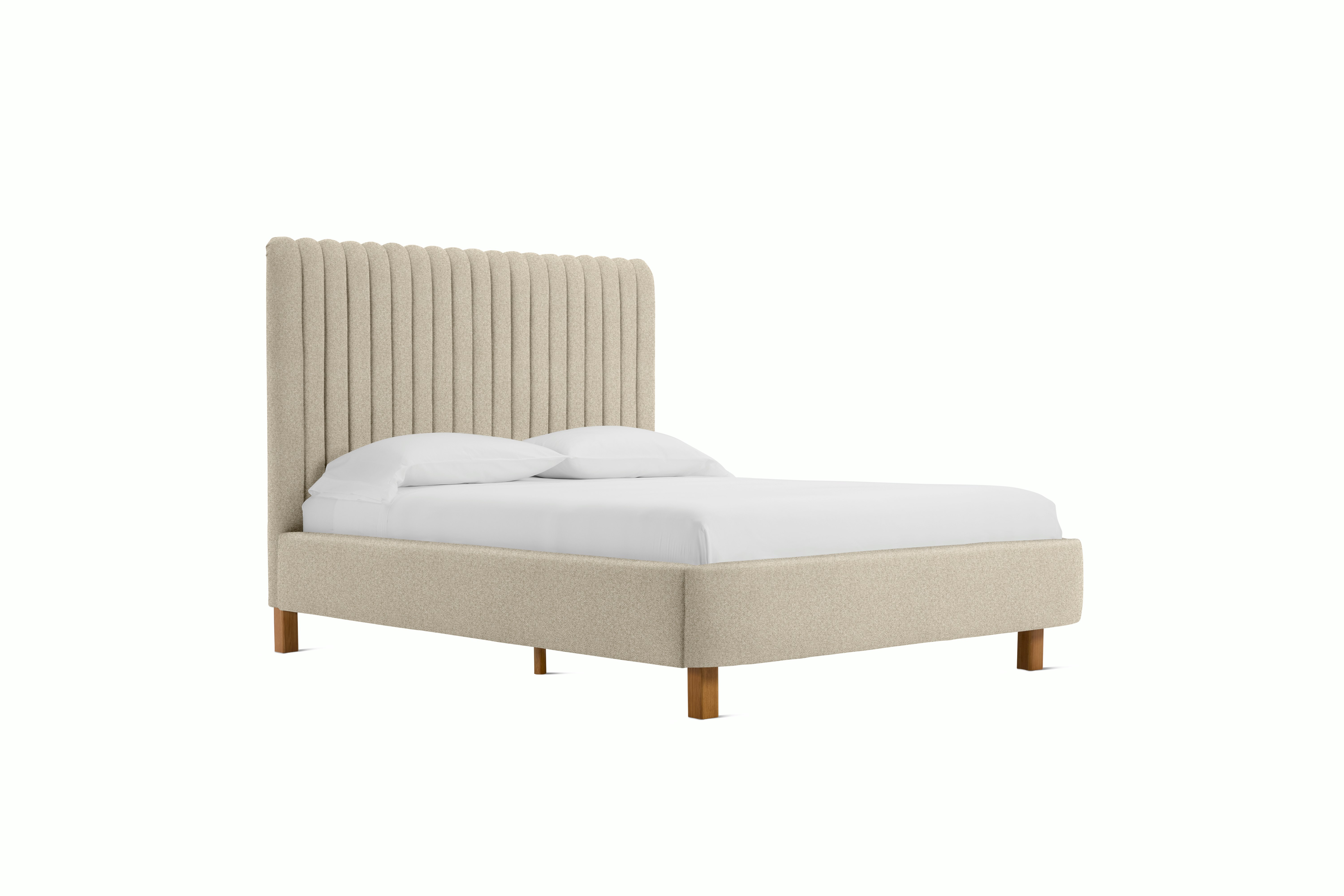 Charlotte Bed - Grand,  Queen,  Oak,  Beck,  Patisserie 049