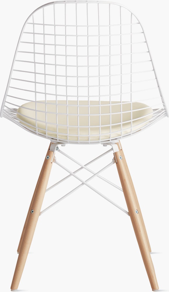Eames Wire Chair With Seat Pad, Cushion For Eames Wire Chair