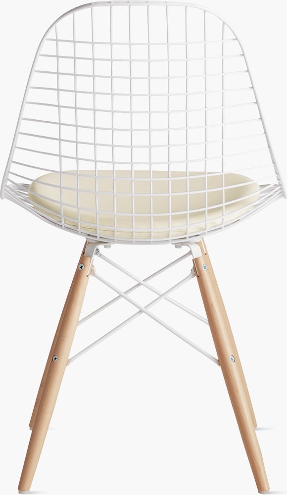 Eames Wire Chair With Seat Pad Design Within Reach Eames Wire Chair With Seat Pad, Cushion For Eames Wire Chair
