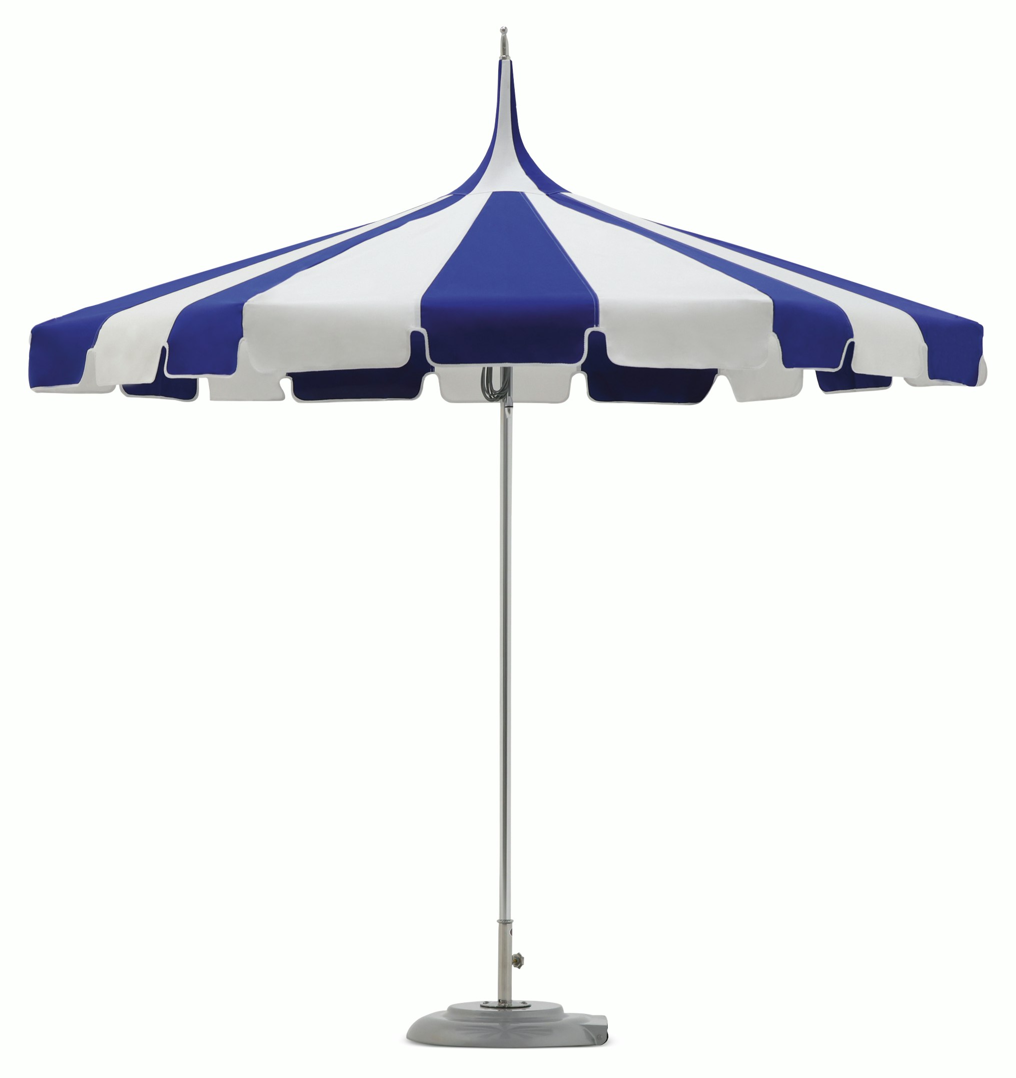 Tuuci Ocean Master Pagoda Umbrella,  Alternating Panel