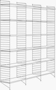 3 Bays - 79" High - 24" Wide Shelves