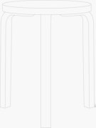 Aalto Stool 60