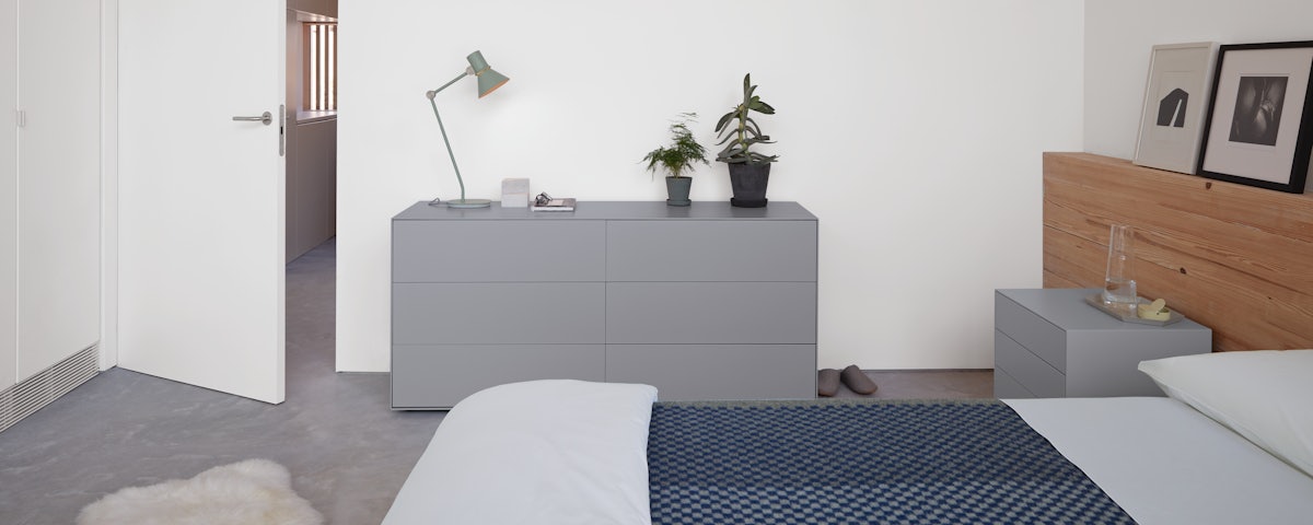 Lauki Dresser in a bedroom setting