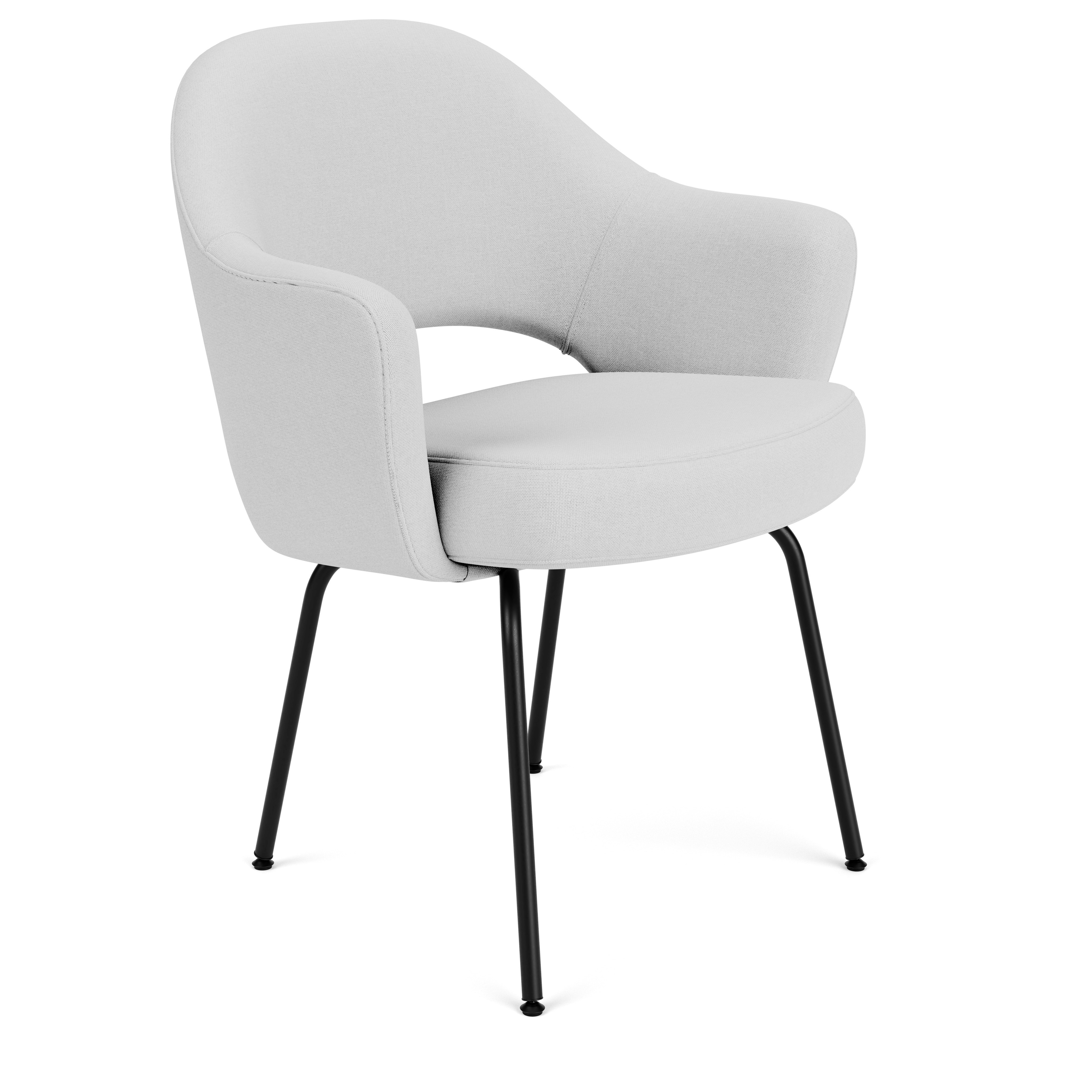 Saarinen Executive Armchair - Crossroad, Moon Light, Black