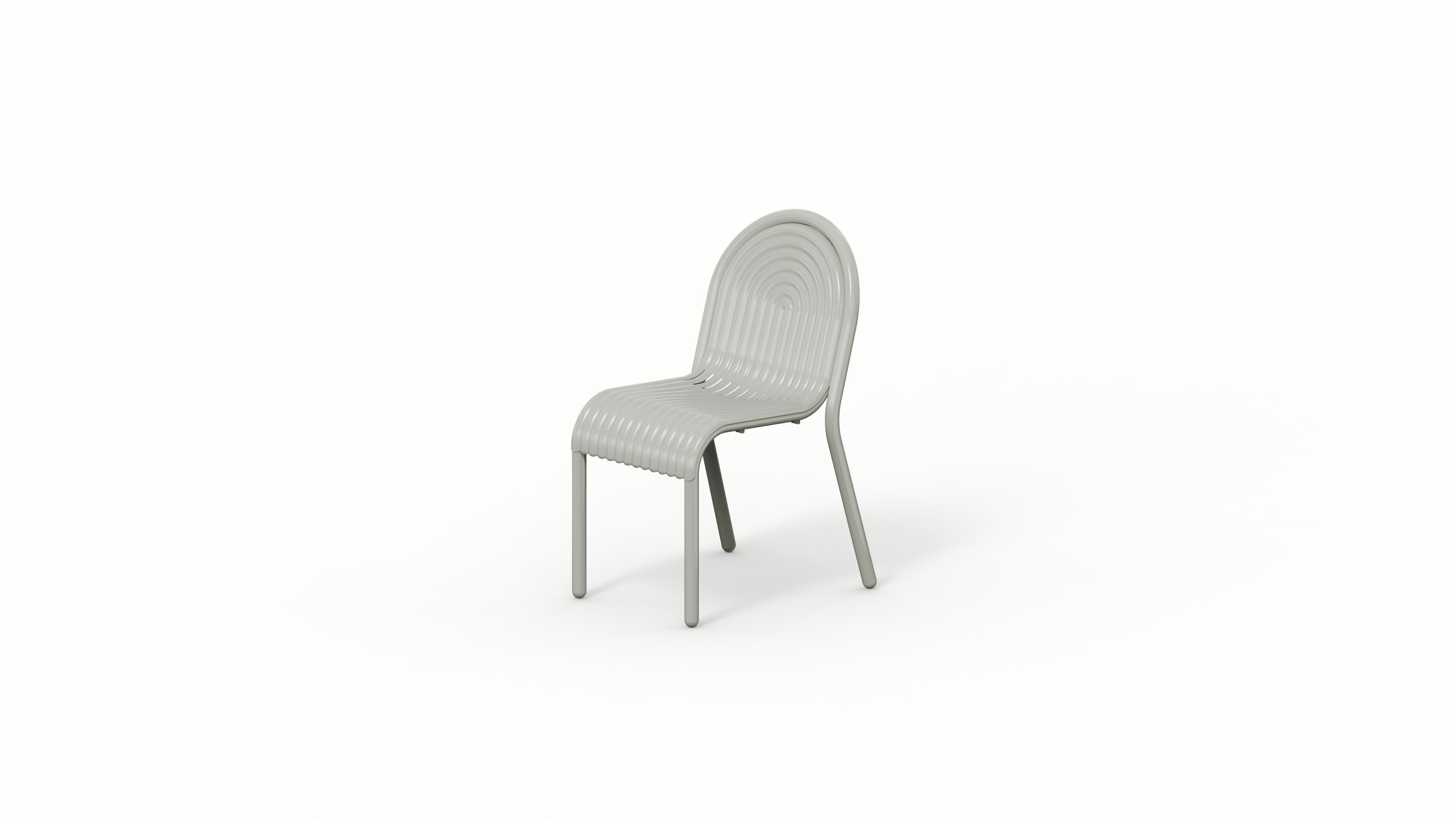 Groove Outdoor Side Chair