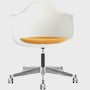Eames Molded Plastic Task Armchair with Seatpad