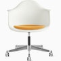 Eames Molded Plastic Task Armchair with Seatpad Eames Molded Plastic Task Armchair with Seatpad
