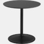 Soft Side Table - 18.9",  18.9 ,  Black / Black, "
