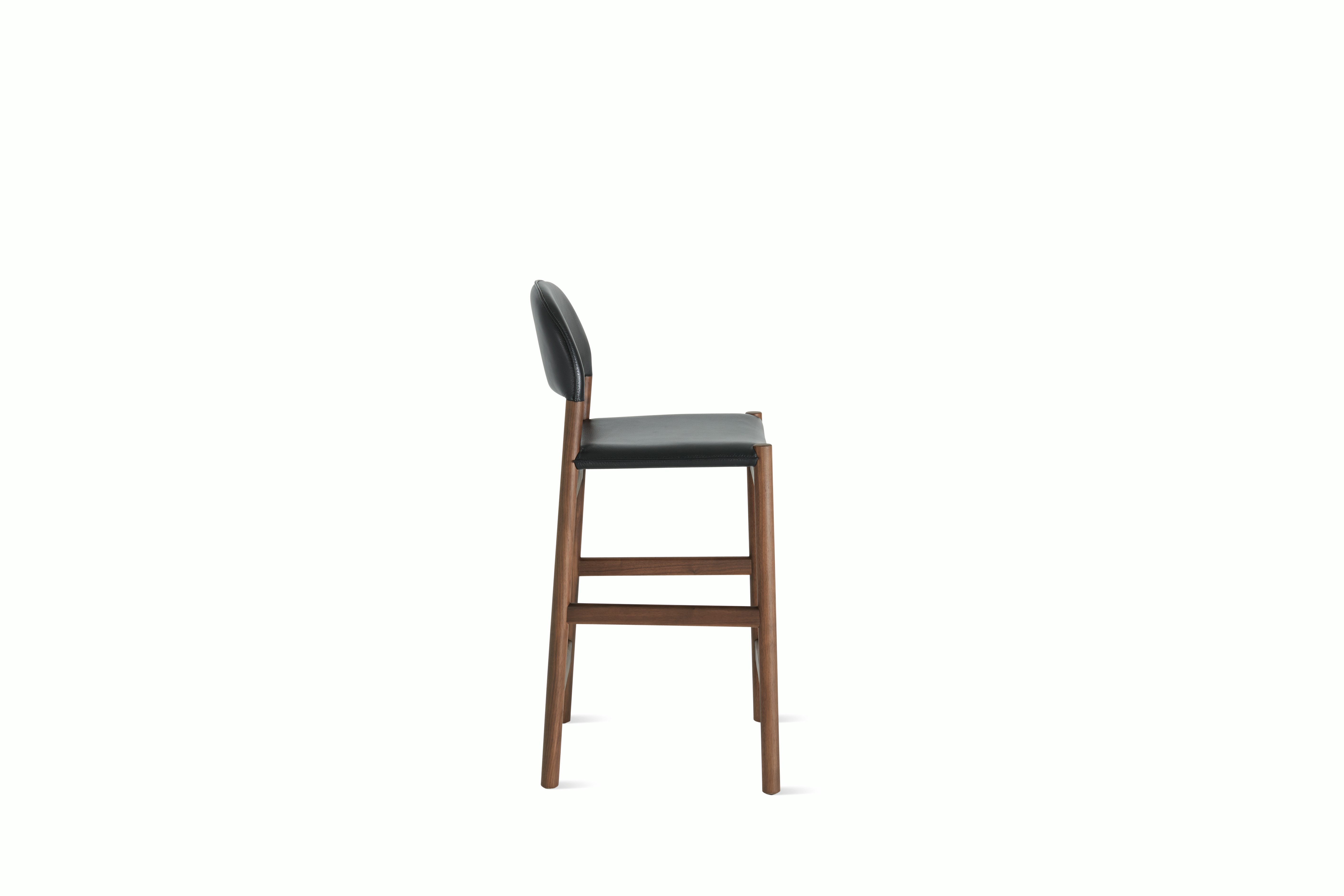 Kin High Back Counter Stool
