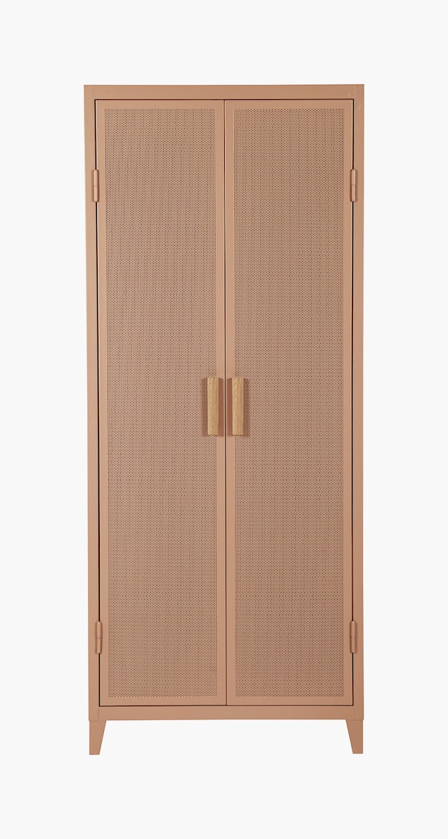Perforated Wardrobe Locker, 75.8"