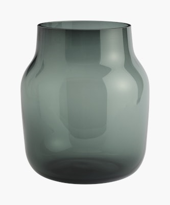 Silent Vase - Large, Dark Green