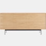 Loop Nine Drawer Dresser - Oak,  Black