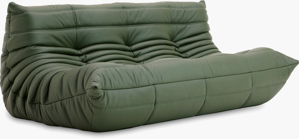 TOGO Sofa - Opera Leather,  olive