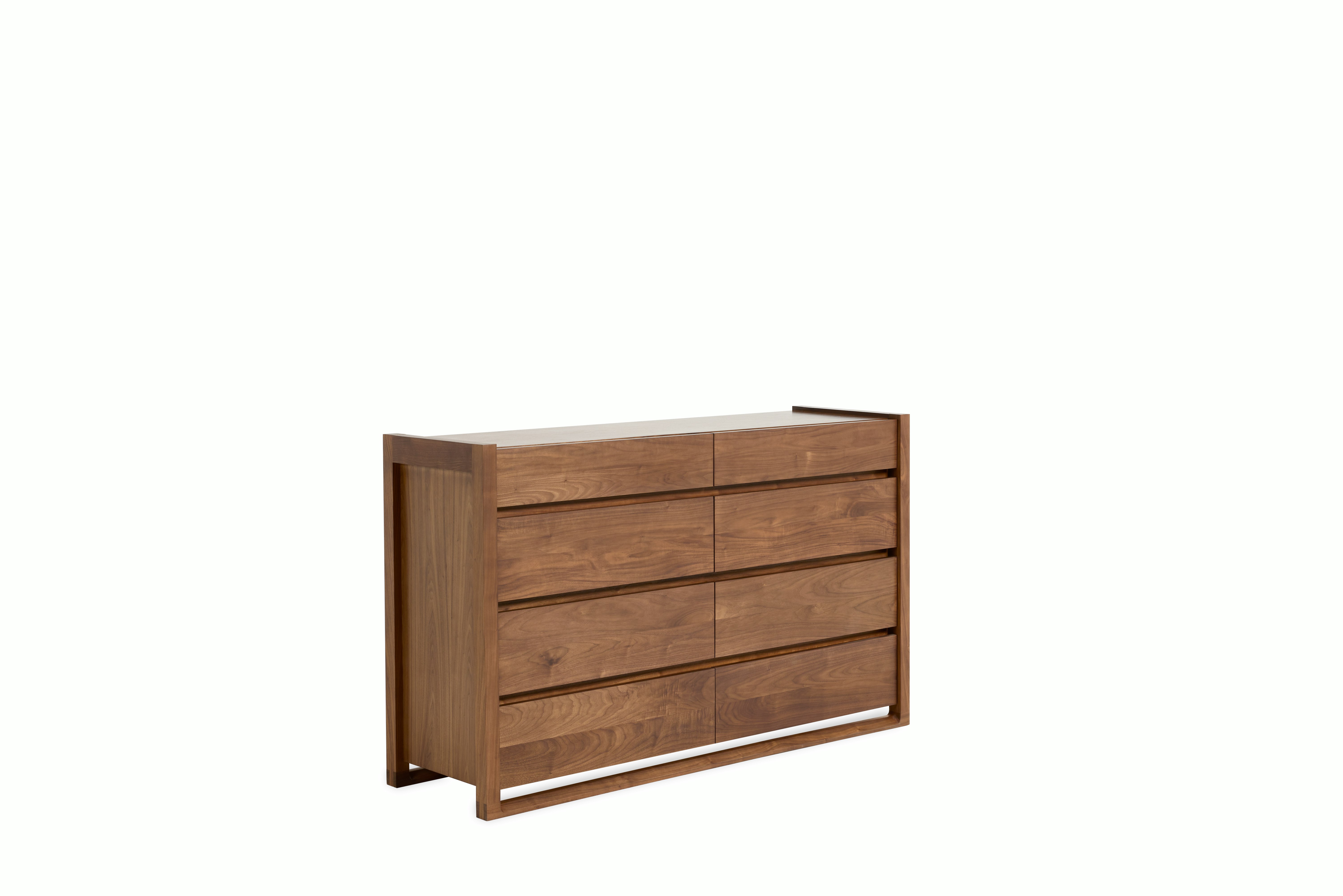 Matera Dresser - Eight Drawer,  Walnut