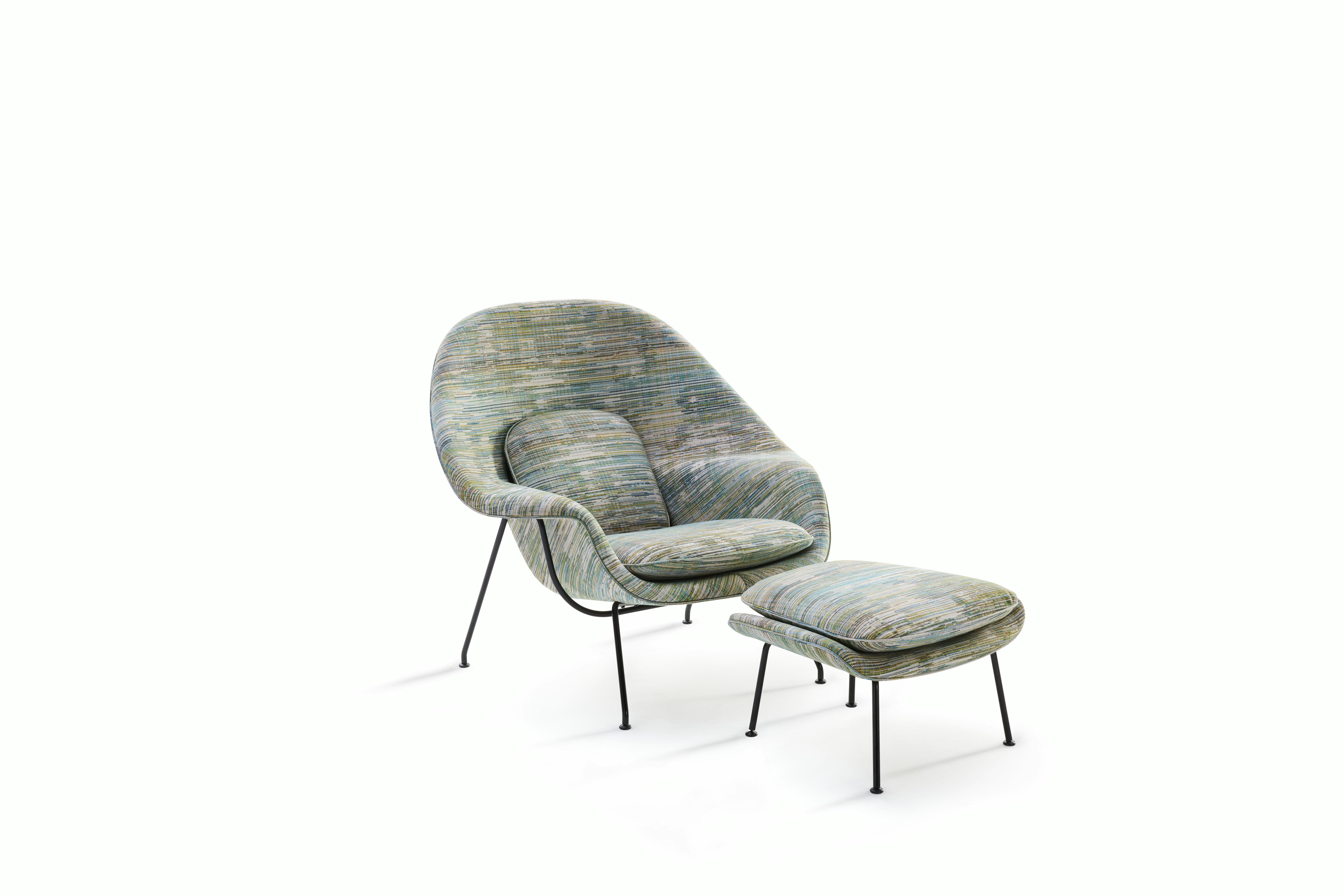 Womb Chair and Ottoman