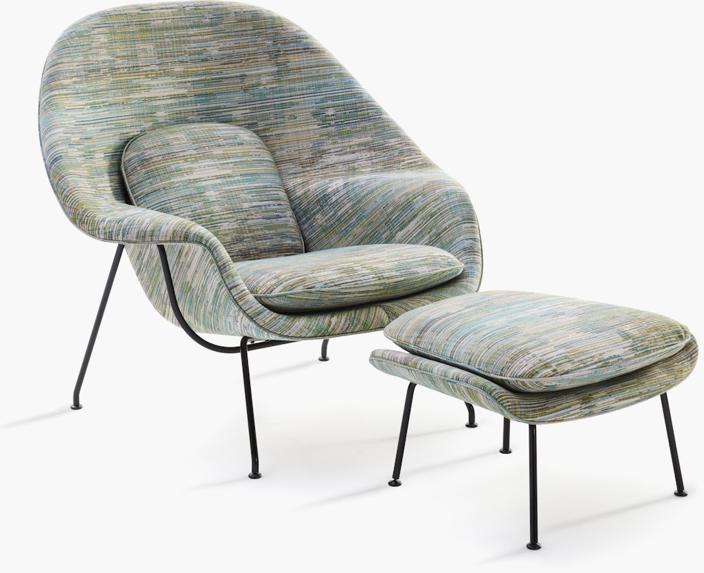 Womb Chair and Ottoman