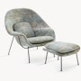 Womb Chair and Ottoman