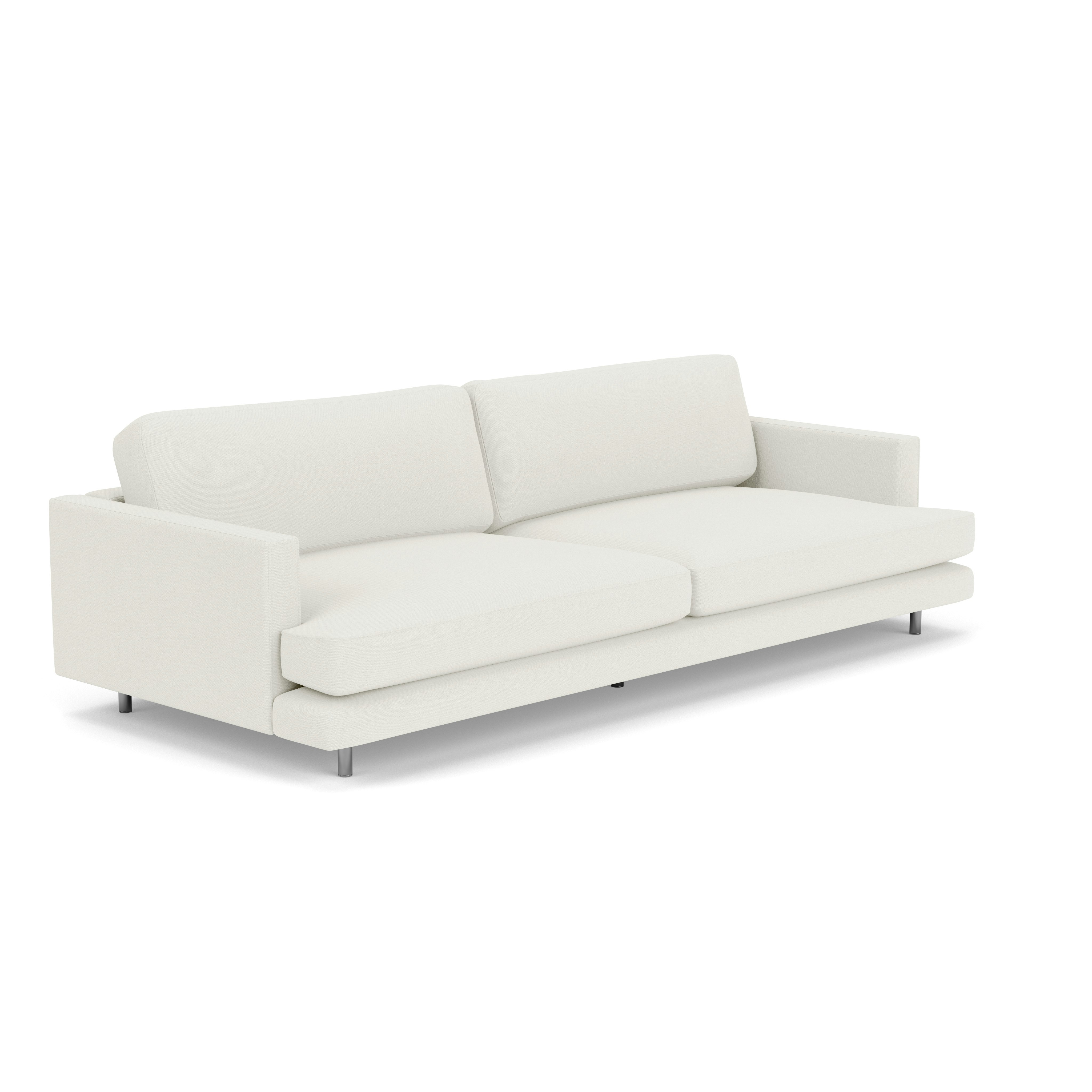 D'Urso Sofa - Hourglass, Air, Polished Chrome