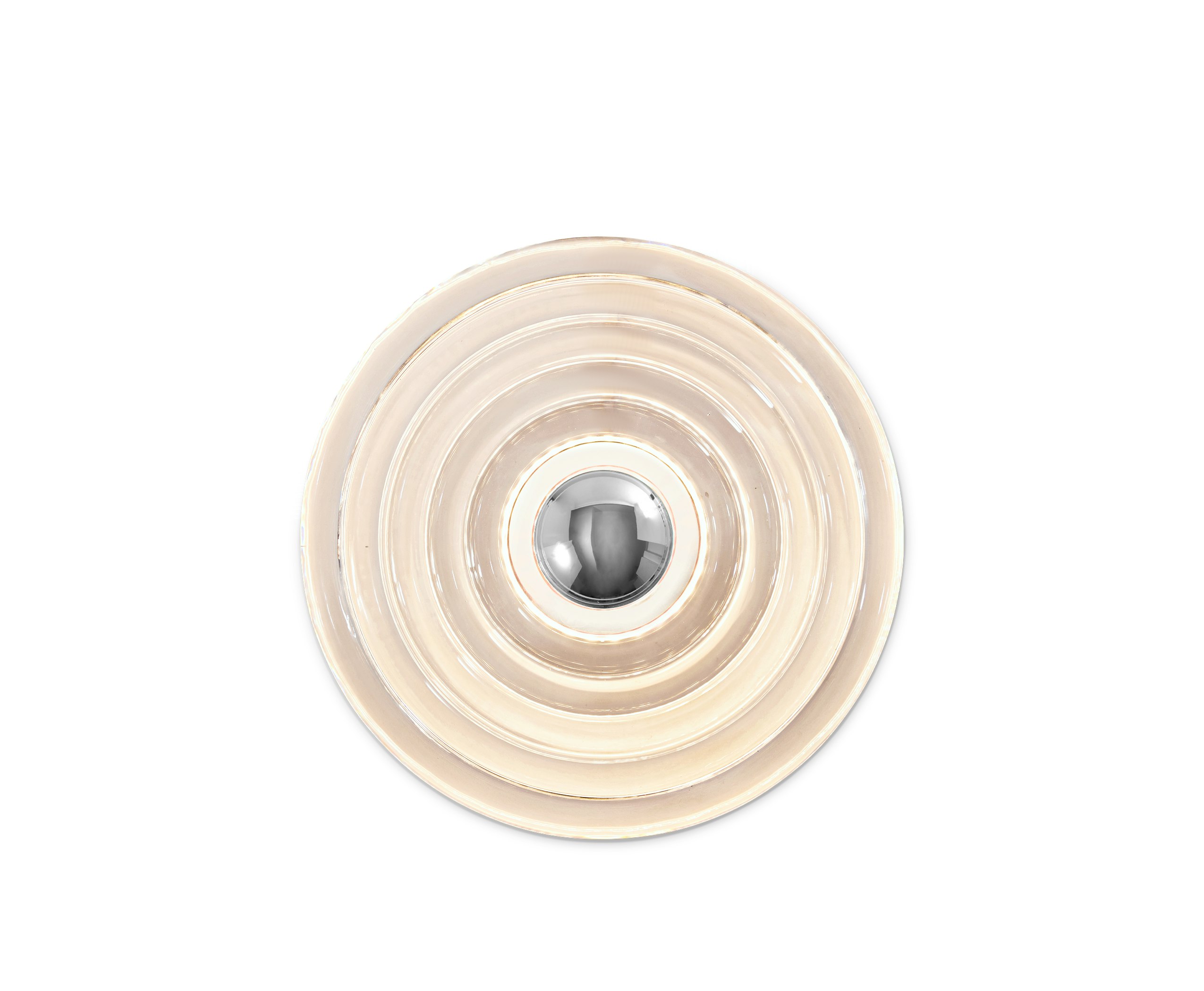 Press Surface Large Clear LED - Glass