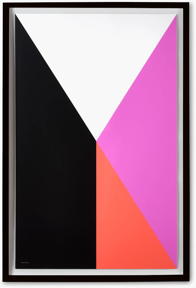 Nelson Pop Art Four Color Block Poster - Design Within Reach