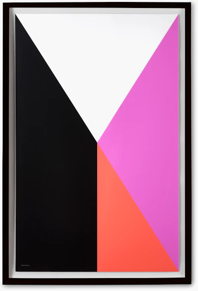 Nelson Pop Art Four Color Block Poster - Design Within Reach