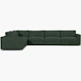 Reid Corner Sectional Reid Corner Sectional, L-Shaped Six Seater