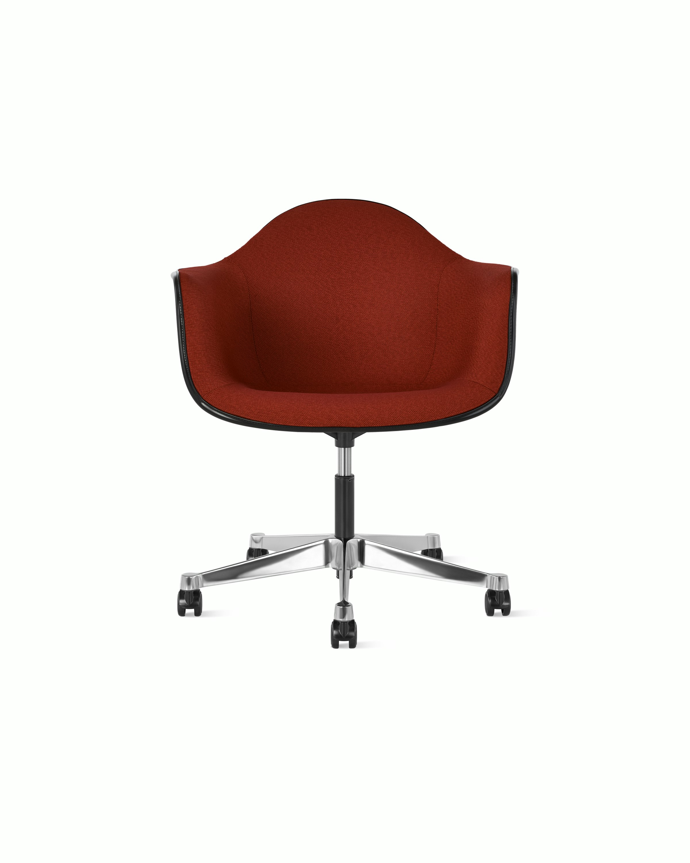 Eames Upholstered Molded Plastic Task Armchair