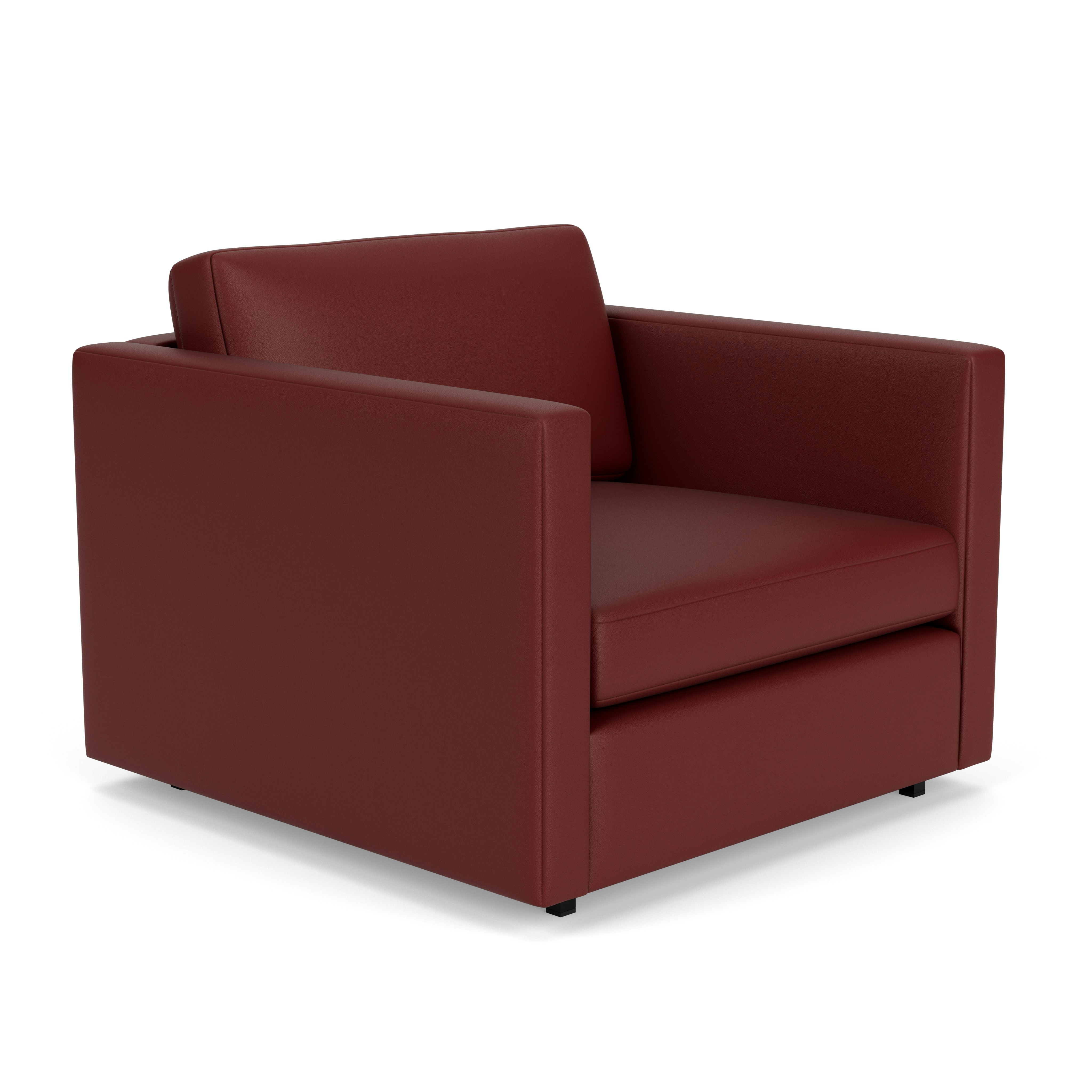 Pfister Armchair - Volo Leather, Russet