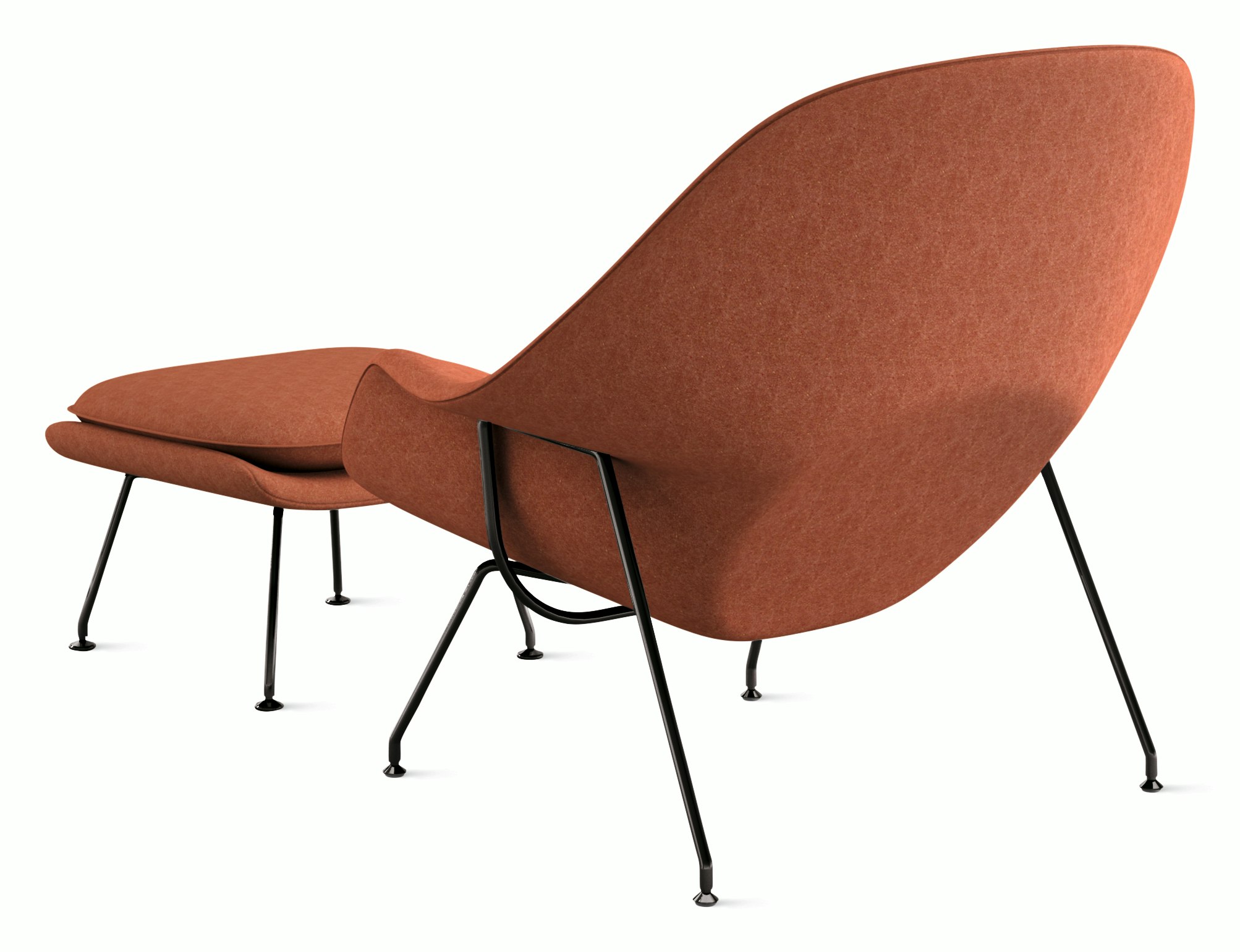 Womb Chair and Ottoman Design Within Reach