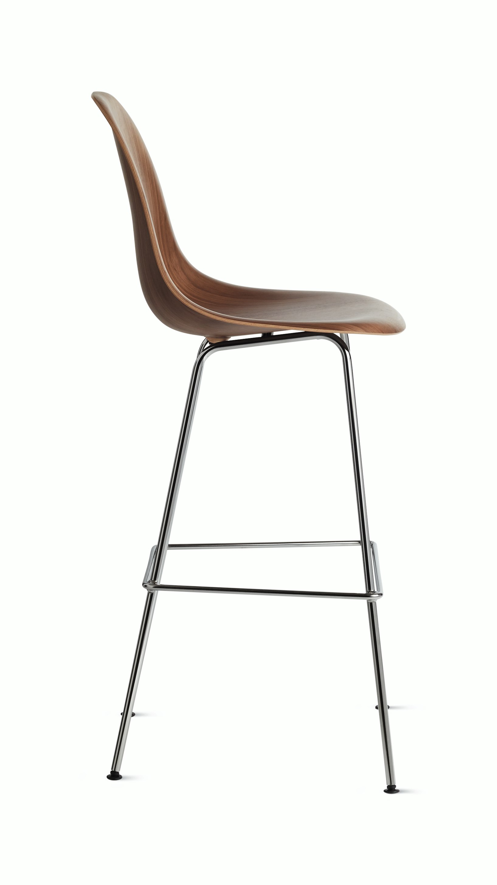 Eames Molded Wood Barstool (DWHBX)