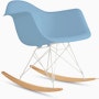 Eames Molded Plastic Armchair, Rocker Base Eames Molded Plastic Armchair, Rocker Base