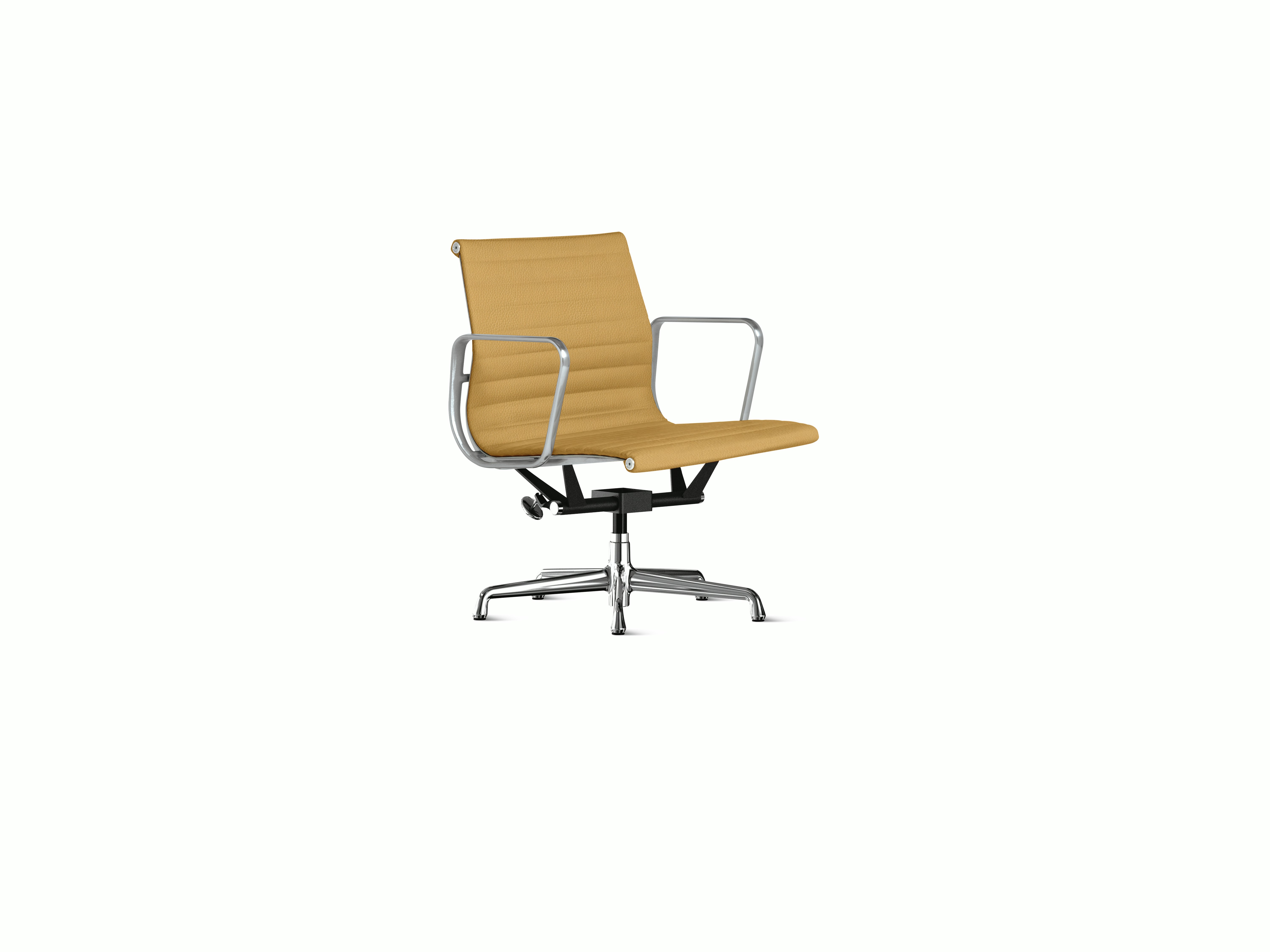 Eames Aluminum Group Chair - Management Height,  Manual Lift