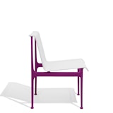 1966 Collection Dining Armless Chair plum Richard Schultz patio outdoor furniture
