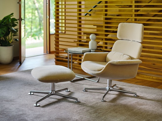 piero lissoni knoll velvet palomino mr table kn collection kn02 lounge chair ottoman