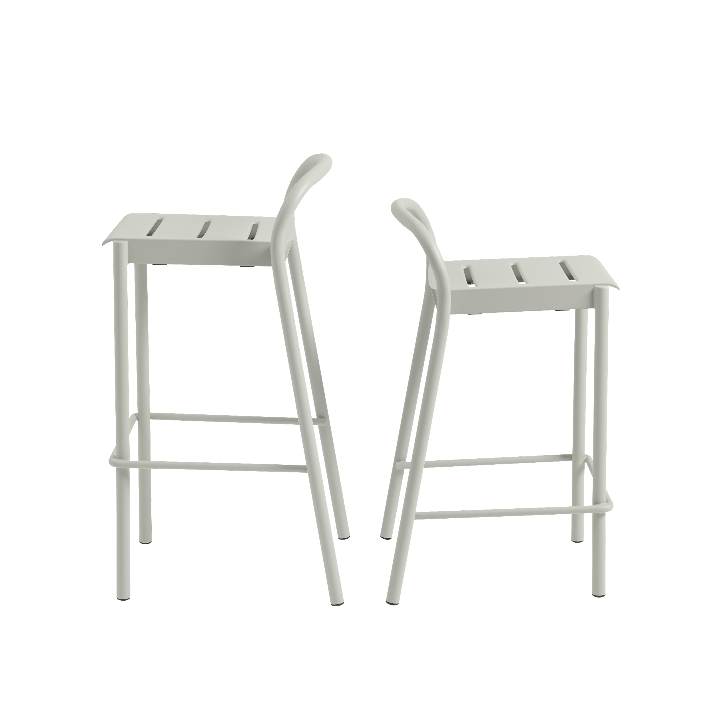 Linear Steel Stool