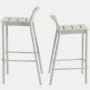 Linear Steel Stool