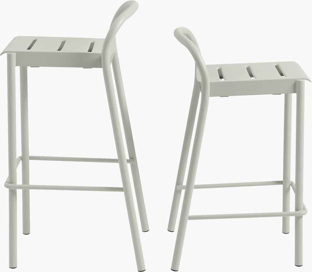 Linear Steel Stool