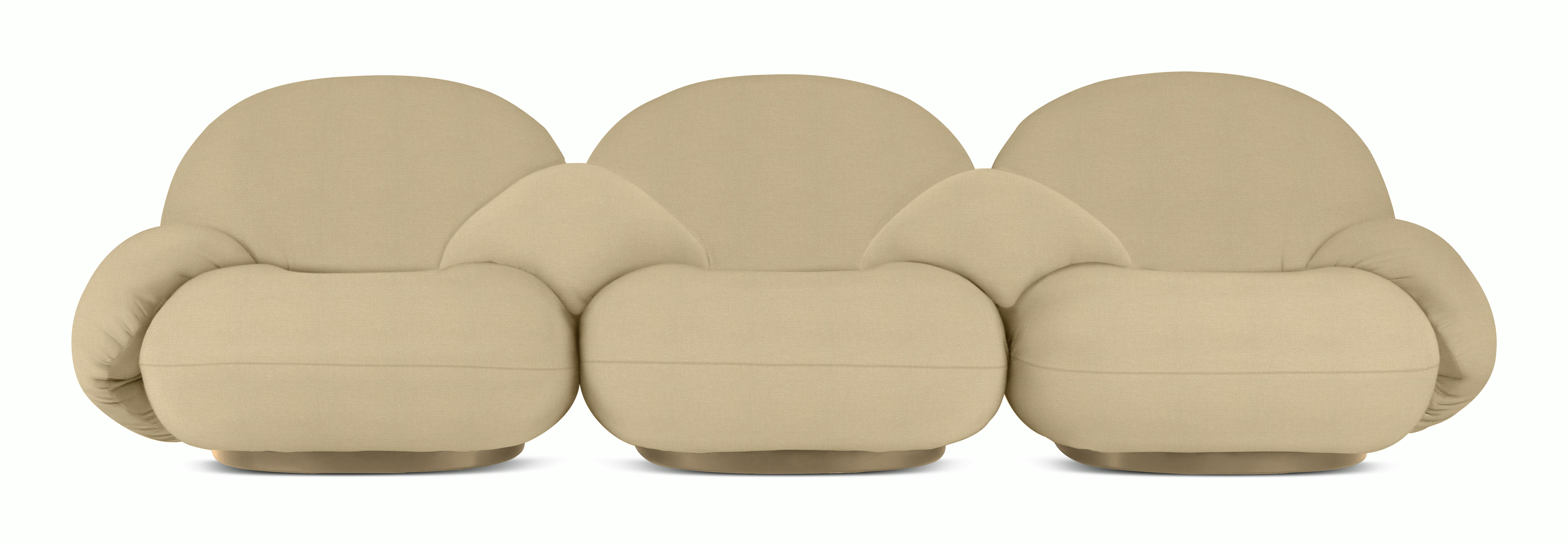 Pacha Sofa - Three Seater,  Center Arms