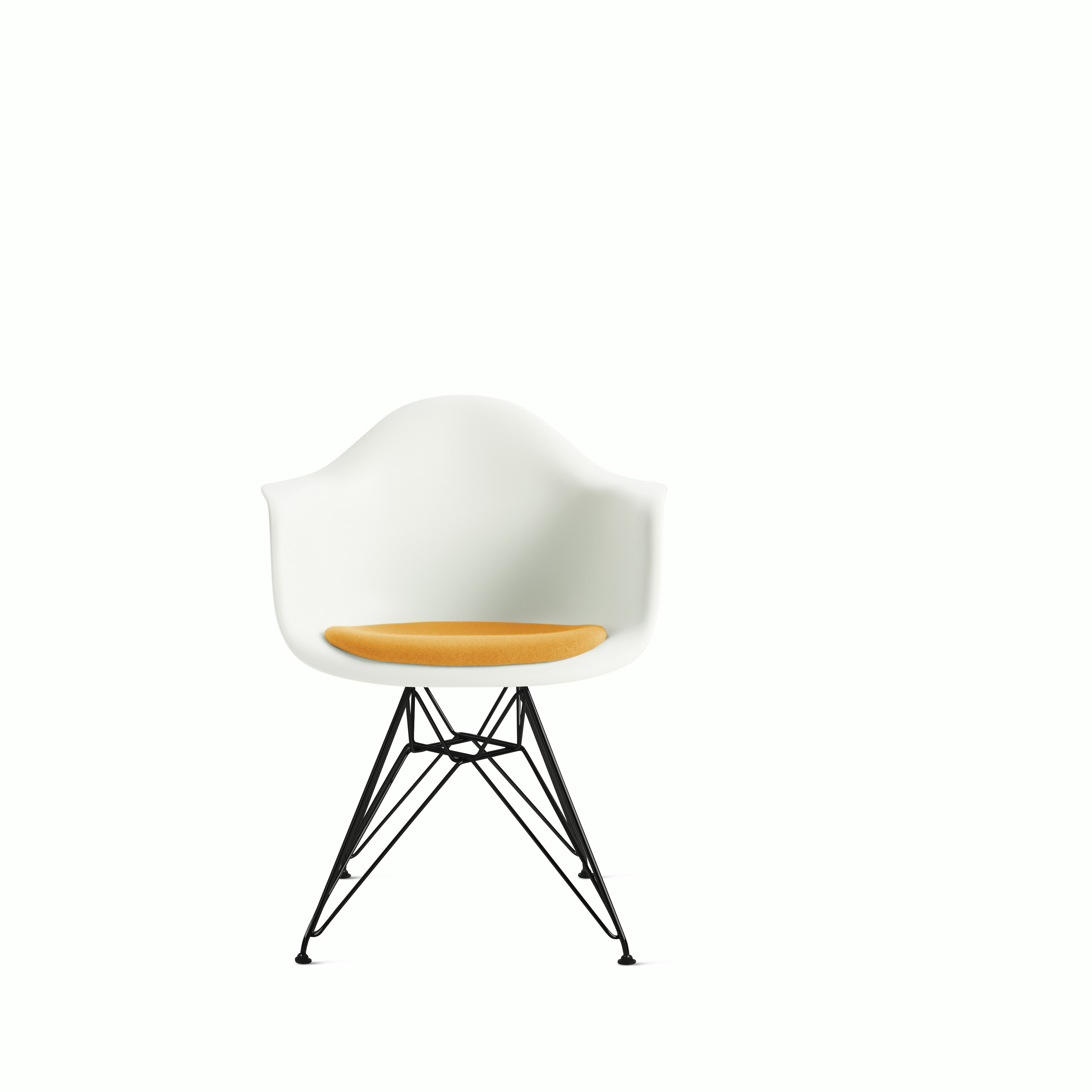 Eames Shell Armhair with Seat Pad (DWR)